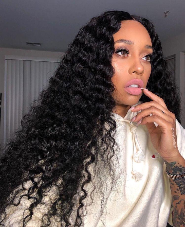 Beumax 4x4 Deep Wave 5x5 Lace Closure wig 6x6 Human Hair Wigs